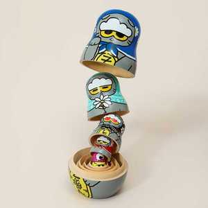 ZO&FRIENDS - ZOA&AKIZAKI LUCKY SHOP MATRYOSHKA [Lanzamiento Oficial Coreano] - Product Image 2