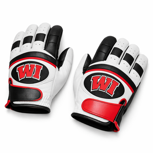 Gants de frappe de baseball en cuir légers pour hommes, imperméables, à doigts entiers, design flexible, ajustement confortable, protection améliorée de la paume - Product Image 5