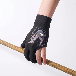 Guantes de Billar de Secado Rápido, Diseño Transpirable con Muñequera Ajustable, Guantes para Billar y Snooker - Product Image 3