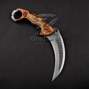 Vente flash, prix bas, couteaux karambit en acier, service OEM, couteaux karambit - Product Image 5