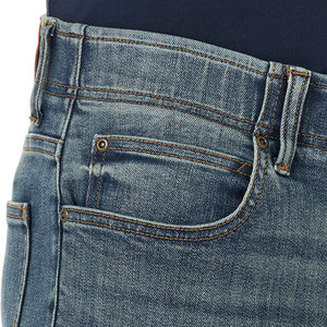Pantalones Vaqueros Resistentes con Corte Regular Cómodo, Costuras Reforzadas y Tela Duradera para Uso Diario - Product Image 5