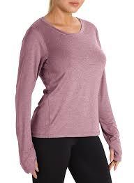 T-shirt pour femme Comfortabletrendwear, design minimaliste, respirant, séchage rapide, manches longues, hauts de sport pour la salle de sport - Product Image 2