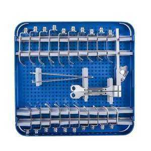 Ensemble d'instruments de distraction vertébrale réutilisables, rétracteur de colonne vertébrale en acier inoxydable, instruments chirurgicaux manuels, classe CE I SHAHZIK - Product Image 2