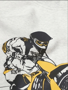 Sudadera Extra Grande con Cuello Redondo para Mujer, Estampado de Dibujos Animados, Manga Larga, 100% Algodón Tejido, Ropa de Otoño - Product Image 6
