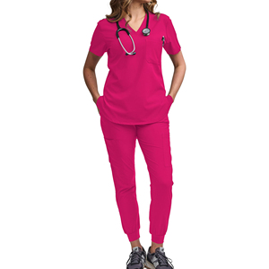 Uniforme Médico Quirúrgico para Hospital, Conjunto de Enfermería con Logotipo Personalizado, Venta al por Mayor, Uniforme Médico Deportivo Shaghaf Impex Sc2 100% Poliéster - Product Image 6