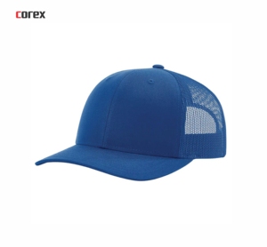 Custom Blue Red Mesh Richardson Trucker Cap 6-Panel Adjustable Unisex Casual Fashion Outdoor Spring Summer Adult <b>Hat</b> - Product Image 3