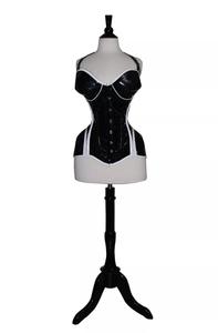 คอร์เซ็ตของผู้หญิงวินเทจชุดกระชับสัดส่วนเซ็กซี่แบบโอเวอร์บัสเทจคอร์เซ็ทผ้าบอร์เคดระบายอากาศทันสมัยสำหรับขนาดใหญ่พิเศษ - Product Image 3