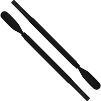Pousse-cuticules double extrémité en acier inoxydable réutilisable Smart Grip pour manucure, pédicure et nail art professionnels en salon