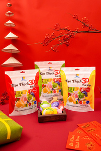 3D Colorful Mochi Fruit Jelly Candy Sweet and Sour Flavor for <b>Kids</b> Summer Dessert Manufactured in Viet Nam - Product Image 2