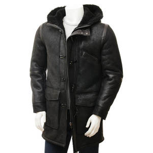 Vestes en cuir pour hommes, style streetwear d'hiver, manches longues, imperméables et respirantes, vente directe d'usine avec fermeture éclair - Product Image 3