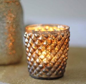 Porte-bougie en verre ambré avec couvercle, cylindre rond, résistant à la chaleur, haute qualité, faible MOQ, livraison rapide pour la décoration de la maison - Product Image 4