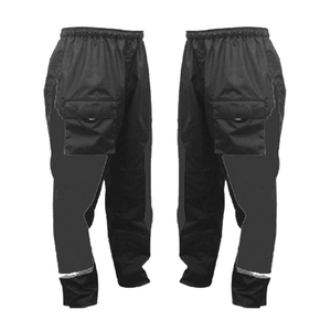 Traje de Pantalones y Chaqueta Impermeable y Cortavientos de Cuero de Doble Cara con Decoración de Logotipo para Hombres, para Senderismo, Pesca y Actividades al Aire Libre bajo la Lluvia - Product Image 4