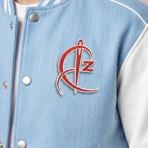 Veste universitaire de haute qualité avec manches en coton - Design élégant sur le devant, style décontracté, style classique, vêtements d'hiver pour hommes avec service OEM - Product Image 5