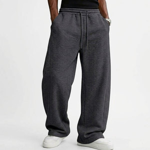 Pantalones Deportivos Casuales Holgados de Color Sólido para Hombre, Marca HUNTER SPORTS, Hechos a Medida OEM/ODM, 100% Algodón, Transpirables, de Peso Medio - Product Image 1