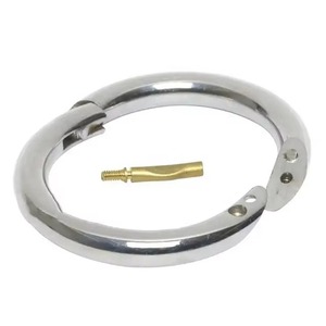 Anillo Nasal de Acero Inoxidable de Primera Calidad para Ganado, Instrumento Veterinario, Tamaño/Color/Logotipo Personalizables - Product Image 1