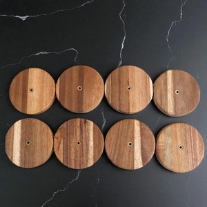 Porte-serviettes en papier en bois pour cuisine et salle de bain, support de comptoir, distributeur de rouleaux de papier, pour la maison et le bureau, fabriqué en Inde - Product Image 5