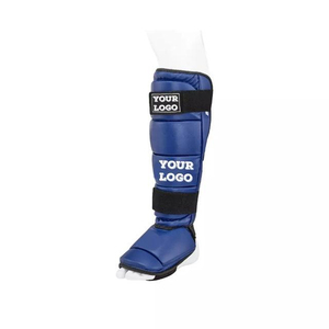 Protectores de Espinilleras de Fútbol Ligeros al por Mayor con Logotipo Personalizado, Protectores de Piernas de Fútbol OEM, Espinilleras de Fútbol Transpirables con Soporte para Pantorrilla - Product Image 5