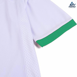 Nueva llegada, fácil de usar, cómoda, moderna, de la mejor calidad, en color blanco y verde, ropa deportiva para equipos, camiseta de fútbol americano. - Product Image 5