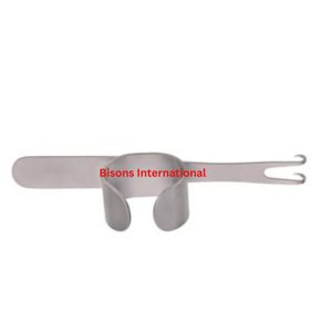 BISONS - Retractor Quirúrgico Manual de Acero Inoxidable Martinez Kilner con Anillo para el Pulgar y 2 Puntas para Rinoplastia - Product Image 3