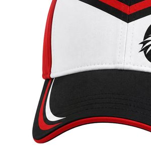 Black Red Cricket <b>Cap</b> Adjustable <b>Baseball</b> Style Sports Hat Outdoor Match Headwear Team Training Apparel Casual Wear - Product Image 6