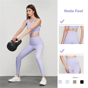 Conjunto de Leggings de Yoga de Talla Grande con Diseño Único, Corte Ajustado, 100% Algodón Estampado para Mujer, Pantalones de Gimnasio, Ropa de Moda - Product Image 4