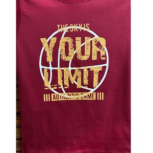 T-shirt pour enfants unisexe à col rond décontracté, respirant, à séchage rapide, manches courtes, 100% coton, tissu tricoté, fonction de séchage rapide - Product Image 2