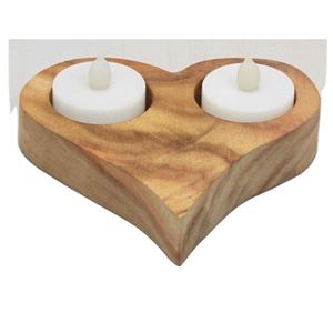 Geometric Tealight Holder Home Wedding Decor Wood <b>Candle</b> Holder New Style Solid Wood Holder Vintage Design for <b>Dinner</b> Party - Product Image 2