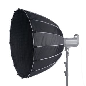 Softbox Parabolico Portatile a Sgancio Rapido 33/850 mm Leggero con 4 Luci e Attacco Bowens Universale per Illuminazione Fotografica - Product Image 1