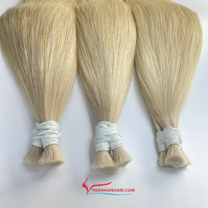 Extensiones de cabello humano vietnamita de alta calidad, recto Natural a granel, súper sedoso, sin enredos, precio al por mayor - Product Image 6