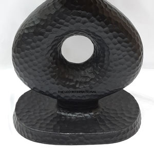 Table d'appoint en aluminium de style américain à texture martelée, prix de gros, plateau doré de haute qualité pour la maison et l'hôtel - Product Image 3