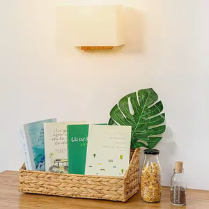 Cesta Rectangular para Libros NHAT MINH con Tapa, Hecha a Mano, Ecológica, de Jacinto de Agua, Contenedor de Almacenamiento, Portarrollos de Papel Higiénico de Estilo Moderno - Product Image 2