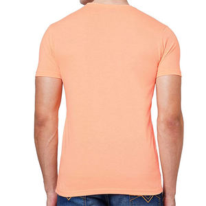 Camiseta de algodón con cuello redondo para hombre, manga corta, corte relajado, tela suave de primera calidad, estilo casual, logotipo personalizado, venta al por mayor - Product Image 5