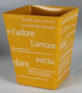 Pots à fleurs en plastique de forme carrée, pot coloré avec inscription ELF, pots à fleurs en 6 couleurs, modernes et élégants pour un cadeau, fête des mères - Product Image 4
