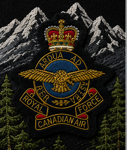 Écusson brodé personnalisé RCA EAGLE BADGE avec ancre et couronne de lauriers, patch en tissu à coudre pour uniforme ou vêtement - Product Image 3