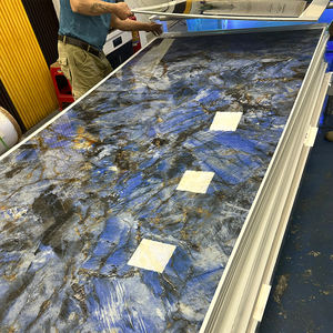 Водонепроницаемый A1 уровень огнестойкого камня пластиковая композитная стеновая панель SPC мраморный лист - Product Image 4