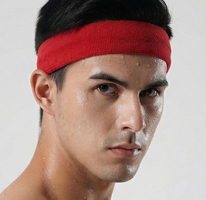 Bandeau de sport personnalisé pour homme, respirant, élastique, anti-transpiration, pour la gym, la course et l'entraînement - Product Image 4