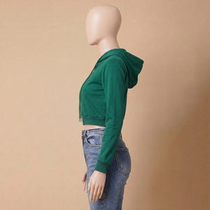 Sudadera con Capucha Extra Grande de Último Diseño con Logotipo Personalizado para Mujer, 100% Algodón Felpa - Product Image 3