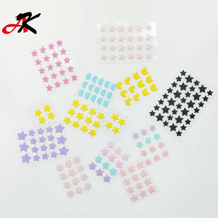 New Factory Price Oem Pimple Patch Hydrocolloid Pimple Patch Color Star Acne Patches For Face