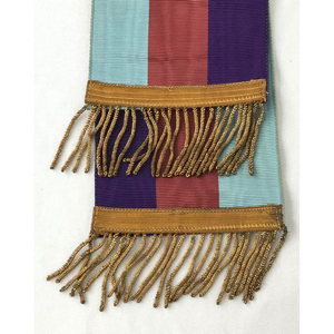 Cintas de Regalia Masónica de Alta Calidad, Nuevo Estilo, a la Moda, Bordadas a Mano, Personalizadas, Uniformes Masónicos, Servicio OEM - Product Image 5