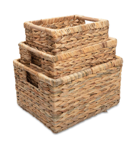 Multi-Purpose Premium Quality Eco-Friendly Foldable Modern Jute Portable Customized Design Storage <b>Baskets</b> Handle Bangladesh - Product Image 5