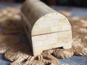 Handmade Decorative Jewellery <b>Box</b> <b>Women</b> Jewellery Storage Bone Inlay Finishing Wooden <b>Box</b> Square Shape Bone Inlay Jewellery <b>Box</b> - Product Image 1