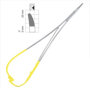 Instrumento Médico de Alta Calidad, Portaagujas Hegar de 5.5 Pulgadas, Acero Inoxidable Alemán TC, Tijeras de Carburo de Grado Premium, Pakistán - Product Image 3