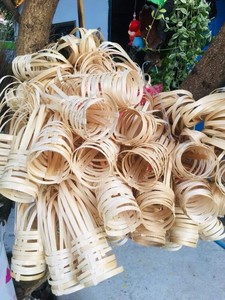 ที่วางแก้วไม้ไผ่ธรรมชาติแบบหลายช่องสำหรับเครื่องดื่ม - Product Image 2