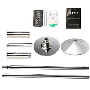 Asta da ballo in acciaio rimovibile con asta 360 di alta qualità - Product Image 2