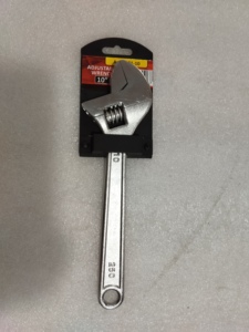 Clé à molette réglable en acier au carbone forgé, tête polie chromée, capacité de couple de 1000 lb-in, qualité industrielle - Product Image 5
