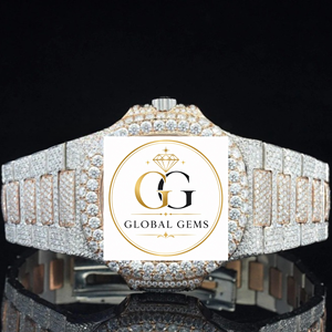 Reloj de Diamantes Totalmente Blanco para Negocios, Eventos Formales y Oficina, Disponible a Precio Accesible, Venta al Por Mayor - Product Image 3