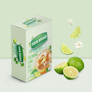Fabricants de gros Boisson en poudre de citron aromatisée Thé instantané au jasmin et à la lime en sachet dans un emballage en bâton - Product Image 2