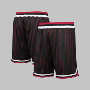 Short de basket-ball à cordon de serrage en tissu à séchage rapide pour les loisirs en gros Short de sport avec logo imprimé personnalisé pour hommes et femmes - Product Image 3