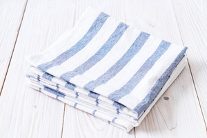 Serviettes de cuisine en provenance d'Inde, vente en gros, qualité optimale, rayures teintes en fil, avec chiffon de cuisine uni, provenant d'un fabricant indien - Product Image 6