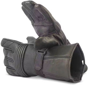 Guantes de Motociclismo con Pantalla Táctil, Guantes MotoGP de Microfibra y Fibra de Carbono, Guantes Completos para Hombre - Product Image 1
